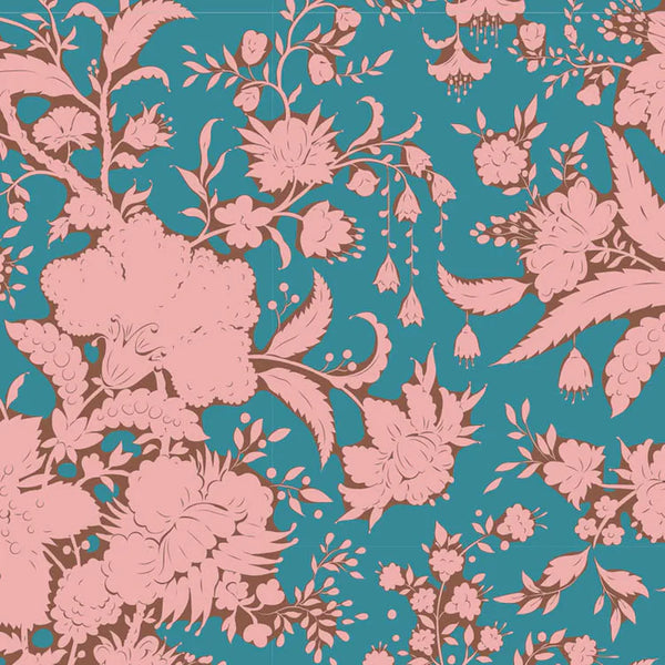 Bloomsville Collection with Abloom in Petrol by Tilda