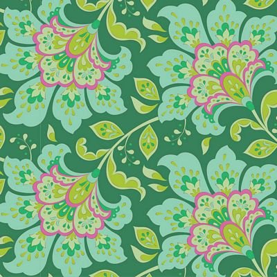 Bloomsville Collection with Flowermarket in Pine by Tilda