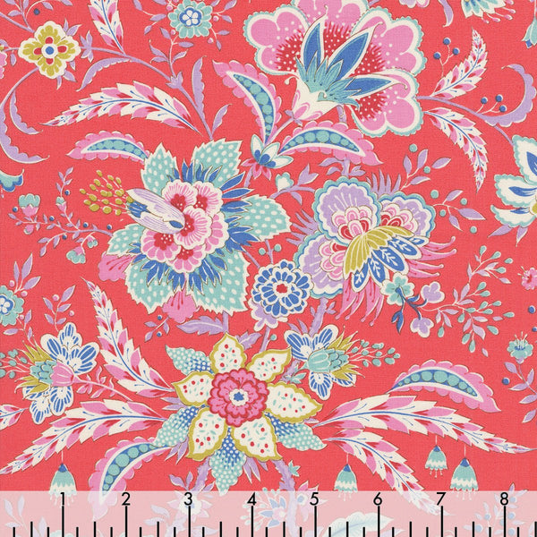 Bloomsville Collection with Late Bloomer in Tomato by TIlda