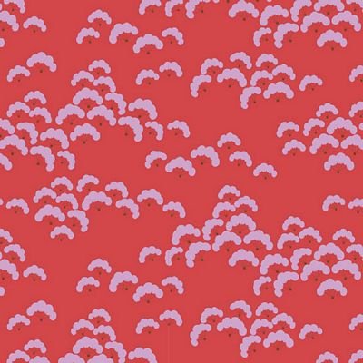 Bloomsville Collection with Cottonbloom in Paprika by Tilda