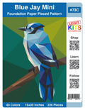 Blue Jay Mini Quilt Kit (Confetti)