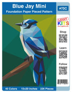 Blue Jay Mini Quilt Kit (Confetti)