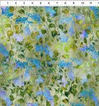Blue Vine from the Halcyon Collection by Jason Yenter for In the Beginning Fabrics