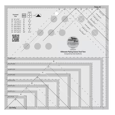 Creative Grids Ultimate Flying Geese Tool Two