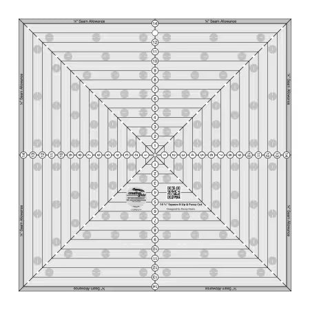 Creative Grids 14.5 “ Square it Up Ruler