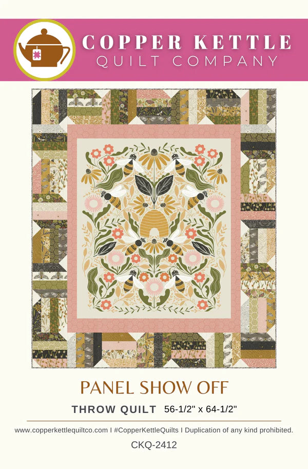 Copper Kettle Quilt Company Panel Show Off Pattern