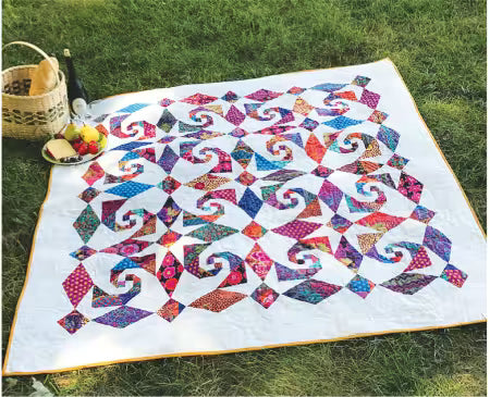Snails Trail Al Fresco Quilt Pattern — Cut Loose Press