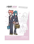 029 School Blazers Sewing Pattern - CUT/SEW