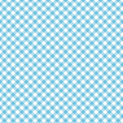 Chelsea's Checks in Blue and White Checks for Henry Glass