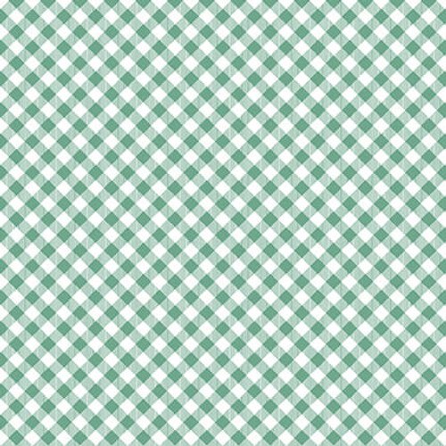 Chelsea's Checks Pricilla Blain Small Bias Green White Check for Henry Glass