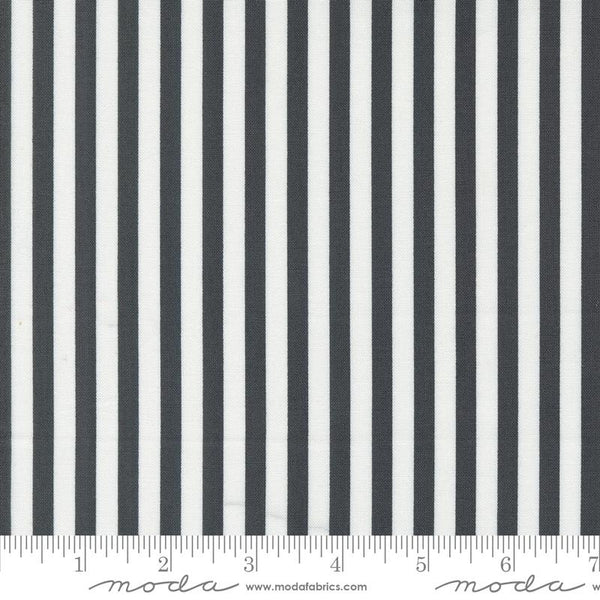 Coriander Colors Black and White Stripe