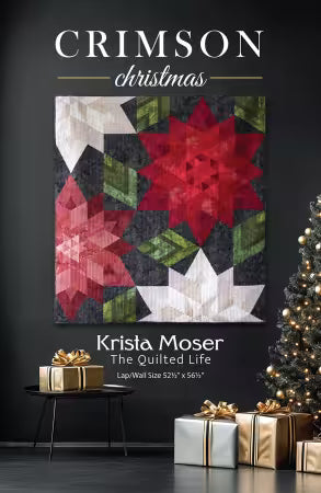 Crimson Christmas Pattern from Krista Mozer, The Quilted Life
