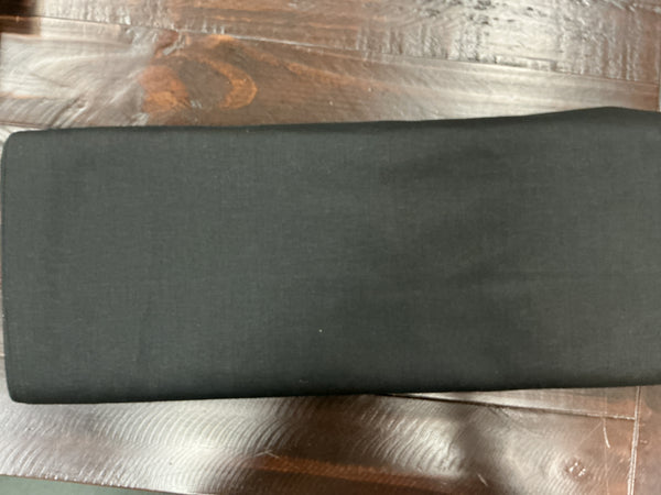 QT Shades Solid Dye Cotton Linen Blend in Black