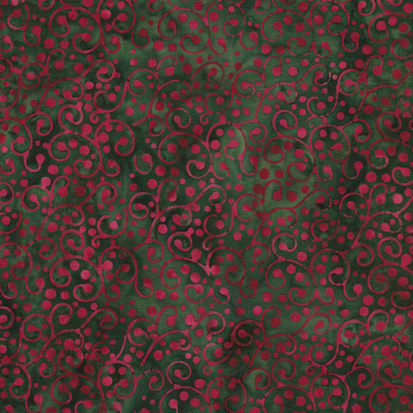 Dot Swirl Green Turtle