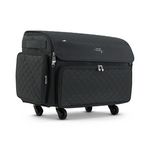 Everything Mary XL Collapsible Rolling Machine Case - Black Quilted - EVM12775-3
