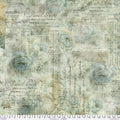 Eclectic Elements Receipt Aqua Wide 108"