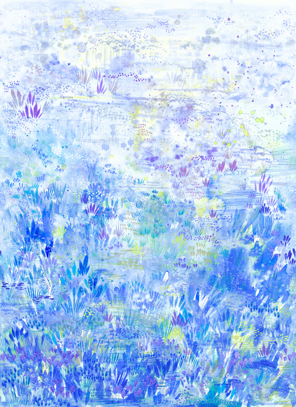 Eufloria Turquoise Sweet Escape by Laura Muir for Moda