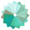Fabric Market Sea Glass Fat Quarter Bundle - Robert Kaufman