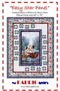 Easy Star Panel Quilt Pattern by Karen Schindler