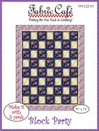 Fabric Cafe Block Party 5-Yard Quilt Pattern