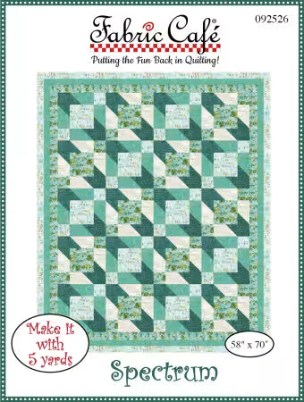 Fabric Cafe Spectrum 5-Yard Quilt Pattern