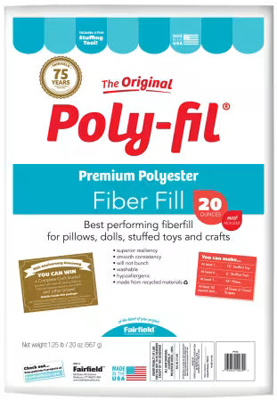 Poly-Fil Premium Stuffing 20oz