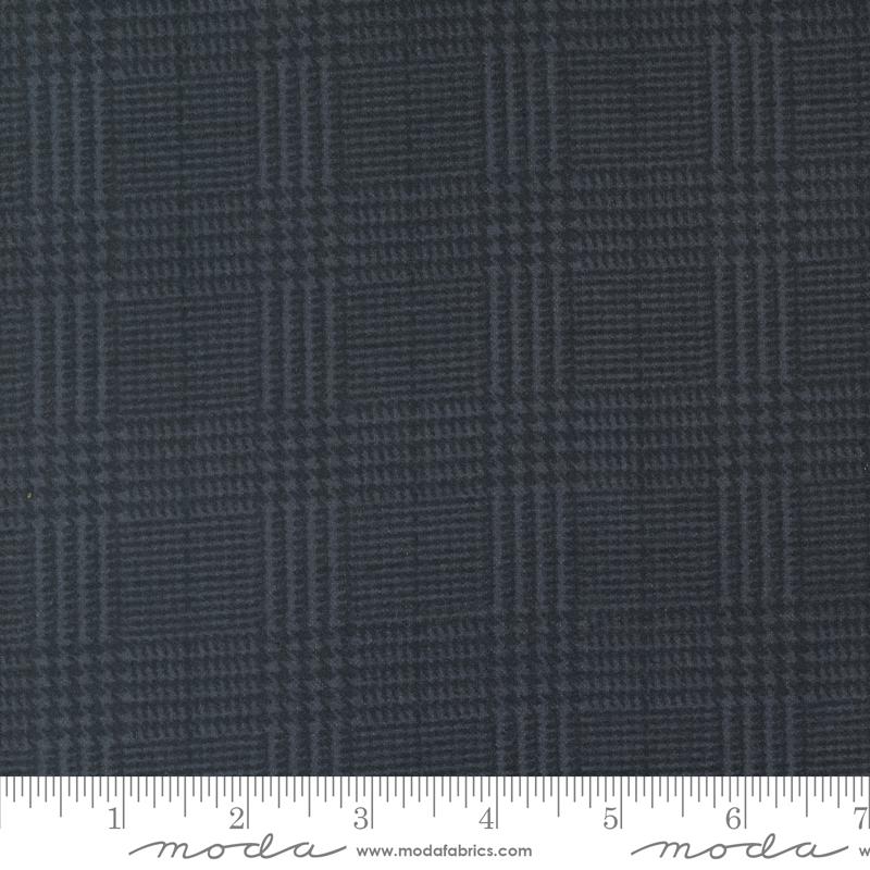 Farmhouse Flannels III Black Plaid