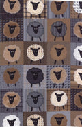 Farmhouse Flannels III Multi Sheep