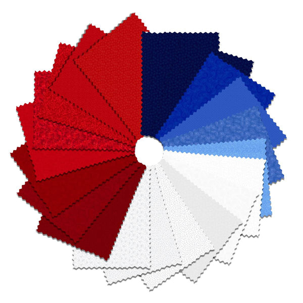 I've Got Hue, Babe in Fireworks Color Fat Quarter Bundle