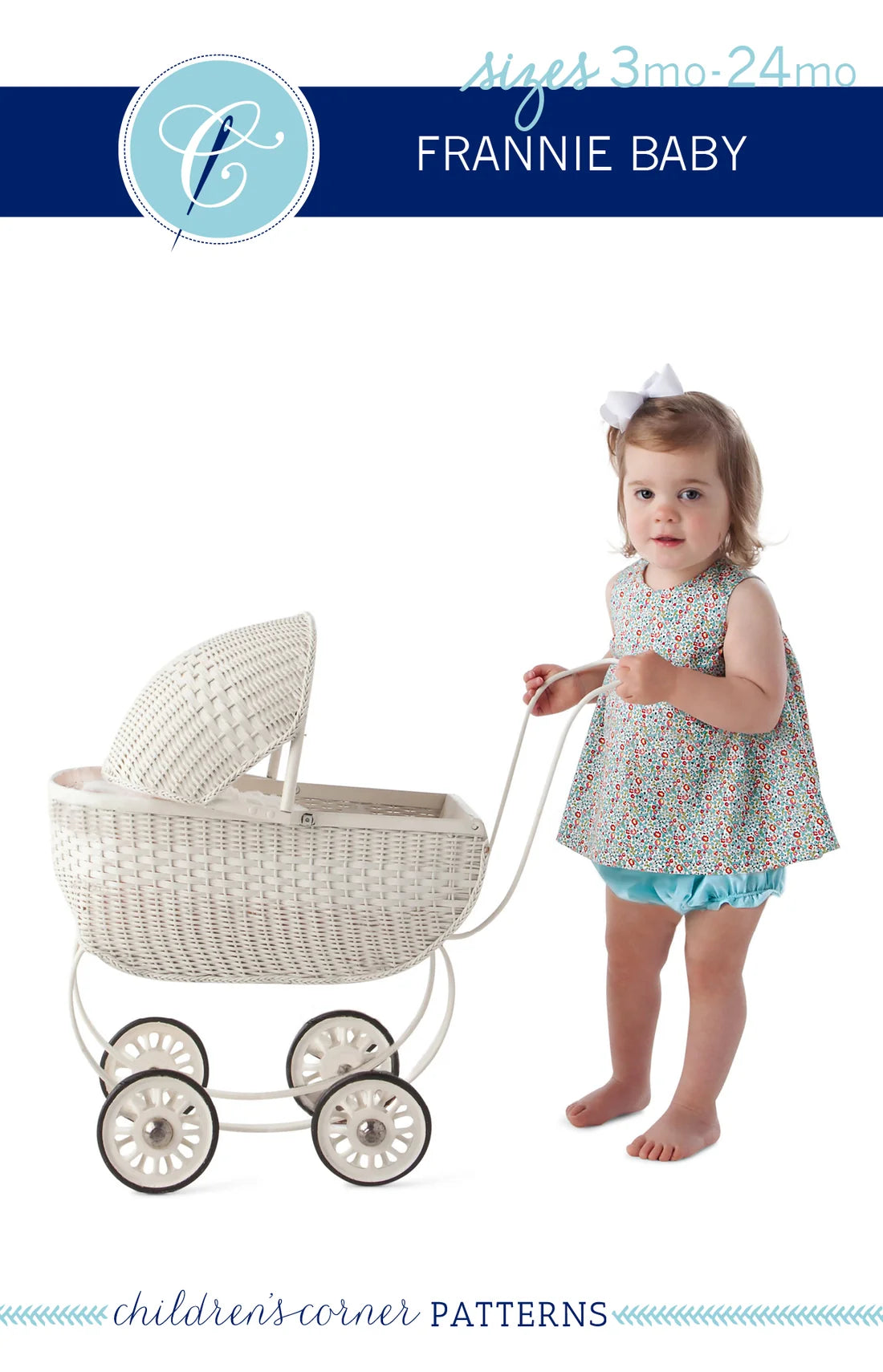 Children's Corner Frannie Baby Pattern - Sizes 3mo-24mo