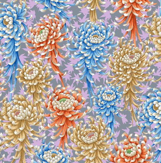 Kaffe Fassett Collective Spider Mums August 2025