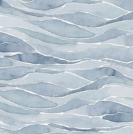 Sea Sisters Crest Silver Blue