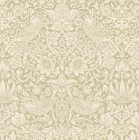 The Original Morris & Co. Strawberry Thief Wide 108"