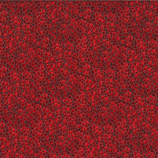 Red Silver Holiday Classics & Blenders by Hoffman Fabrics