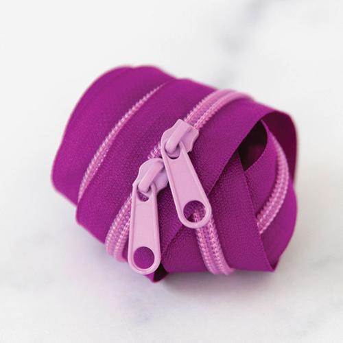 30" Zipper - Grimace from Moda