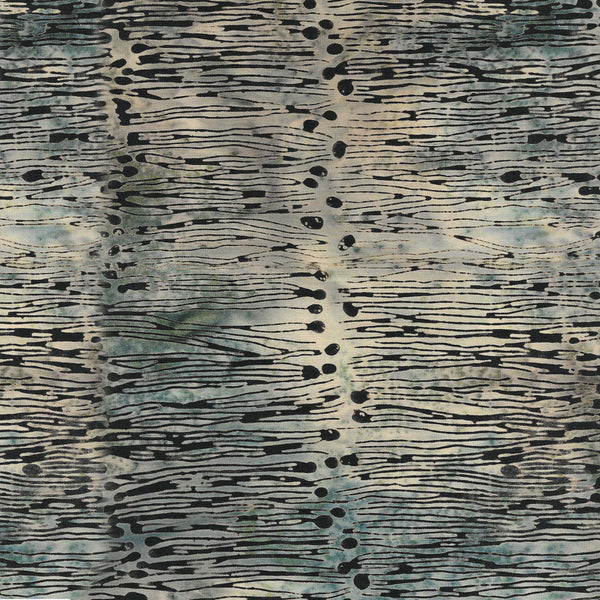 Horizontal Lines with Dots Pond Moss