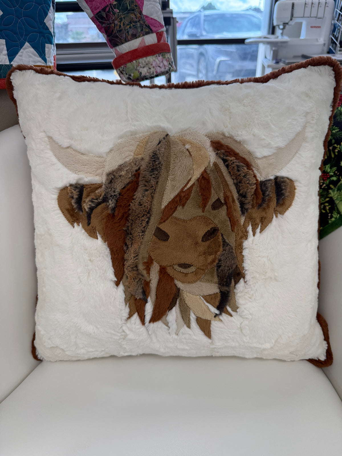 Highland Cow Applique Pillow Class — December 1
