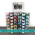 Isacord Complete Thread Set with Boxes - All 423 Colors