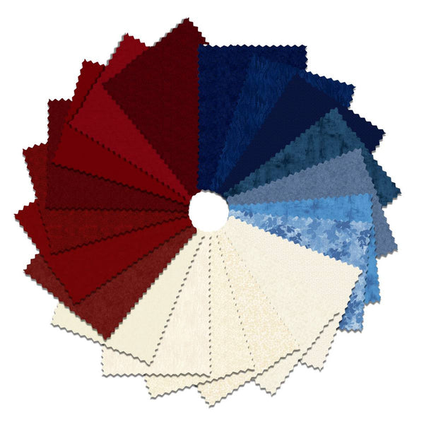 I've Got Hue, Babe in Independence Color Fat Quarter Bundle