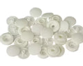 EmmaCreation Tool-less Plastic Snap Fasteners 9mm White