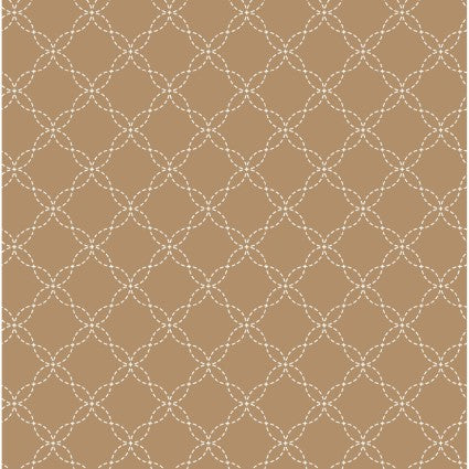 KimberBell Basics Brown Lattice for Maywood Studio