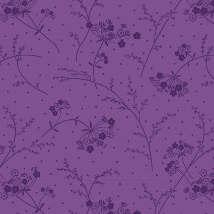 KimberBell Basics Make a Wish in Purple for Maywood Studio