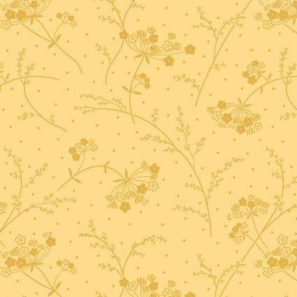 KimberBell Basics Make a Wish in Sunshine Yellow for Maywood Studio