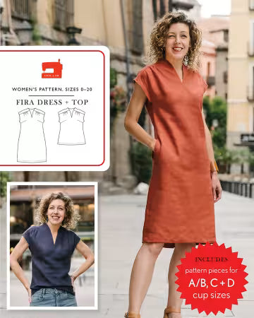 Fira Dress + Top Sewing Pattern | Liesl + Co.