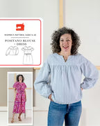 Positano Blouse & Dress Sewing Pattern