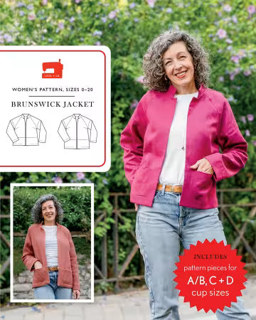 Brunswick Jacket Sewing Pattern - Liesl + Co. - LC063BJ
