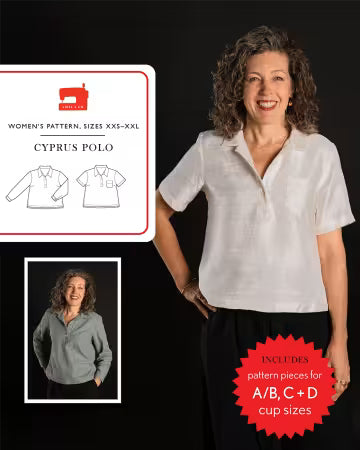 Cyprus Polo Sewing Pattern | Liesl + Co.