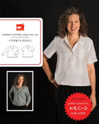Cyprus Polo Sewing Pattern | Liesl + Co.