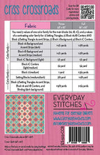 Criss Crossroads Quilt Pattern - Everyday Stitches