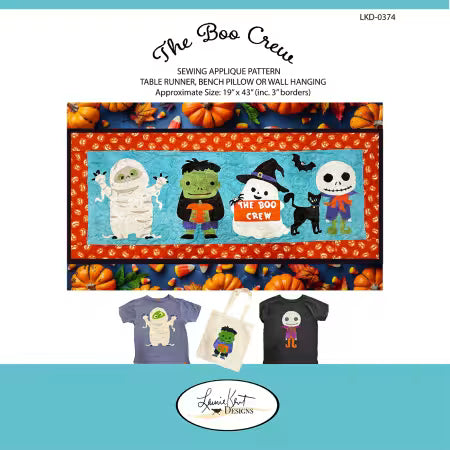 The Boo Crew Appliqué Pattern